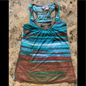 LOVE on a hanger tank top *never worn w/ tags*